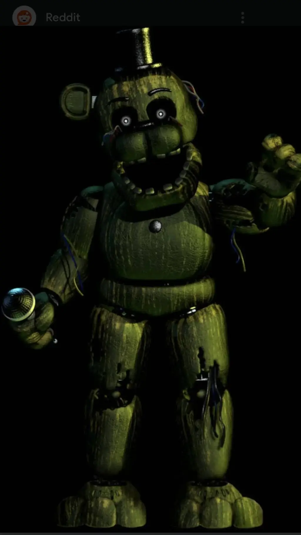 ai character: Phantom Freddy background