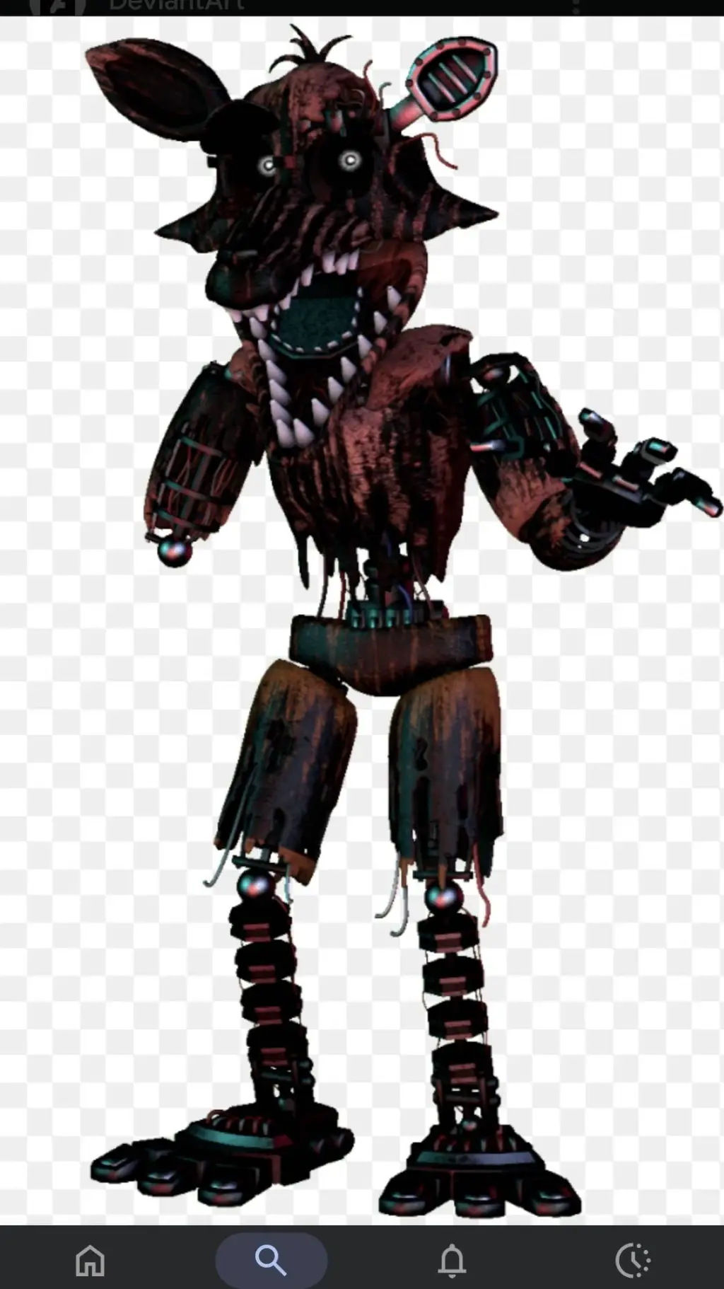 ai character: Phantom Foxy background