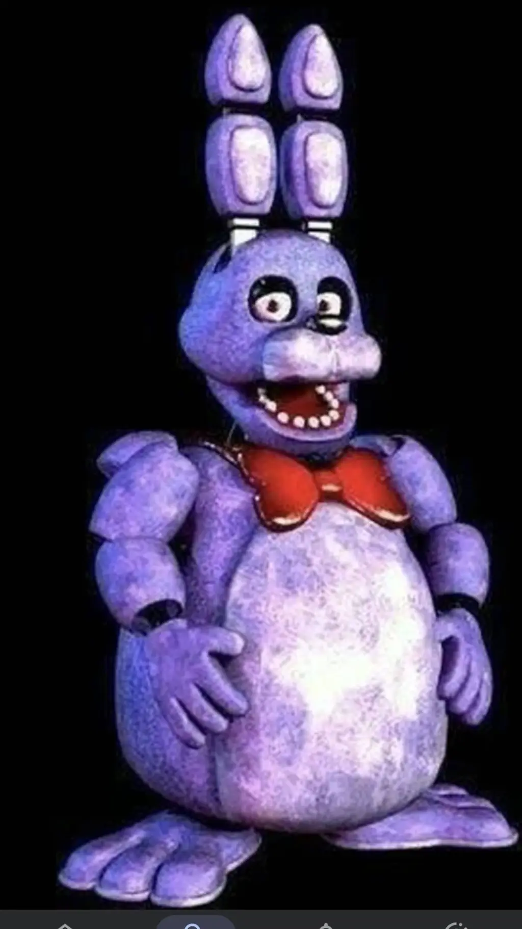 ai character: Bonnie but fat background