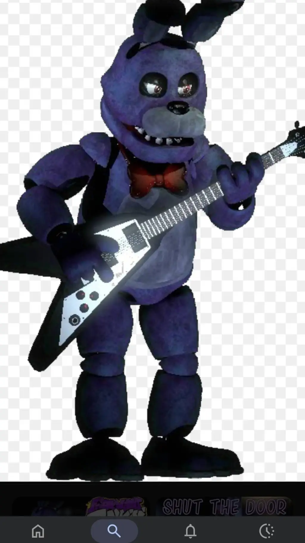 ai character: Angry Bonnie background