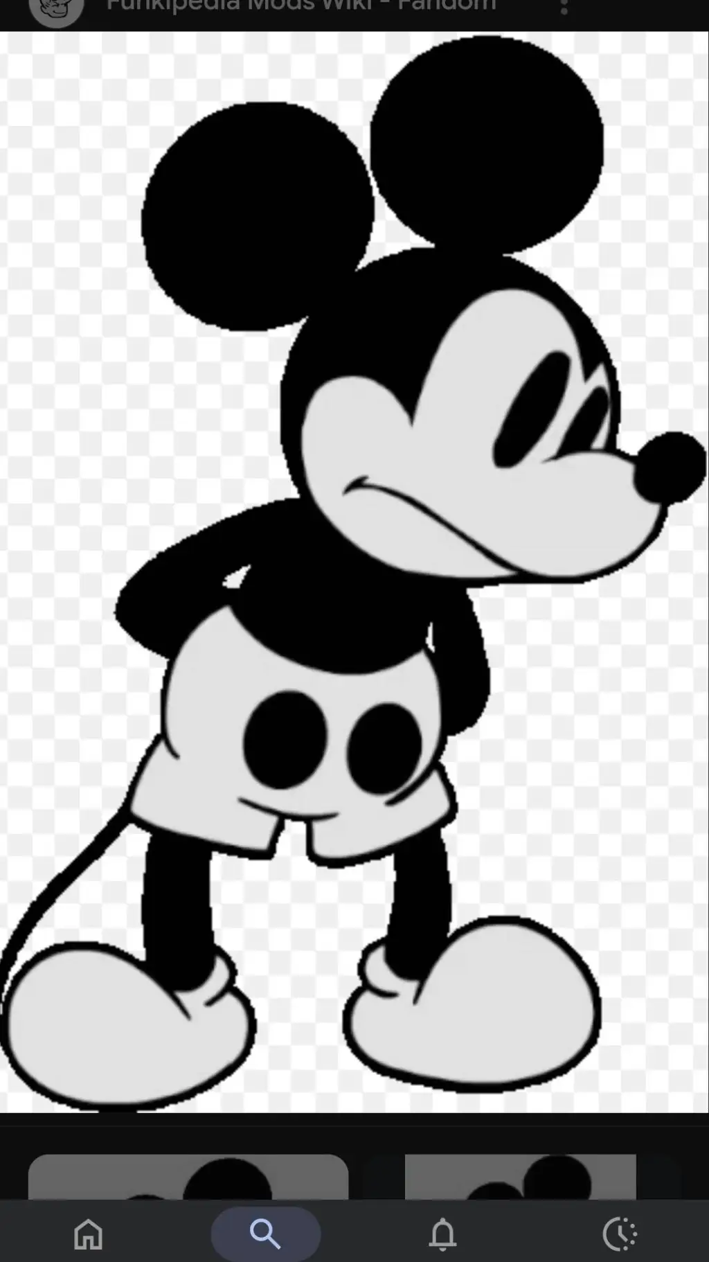 ai character: Pick me Minnie background