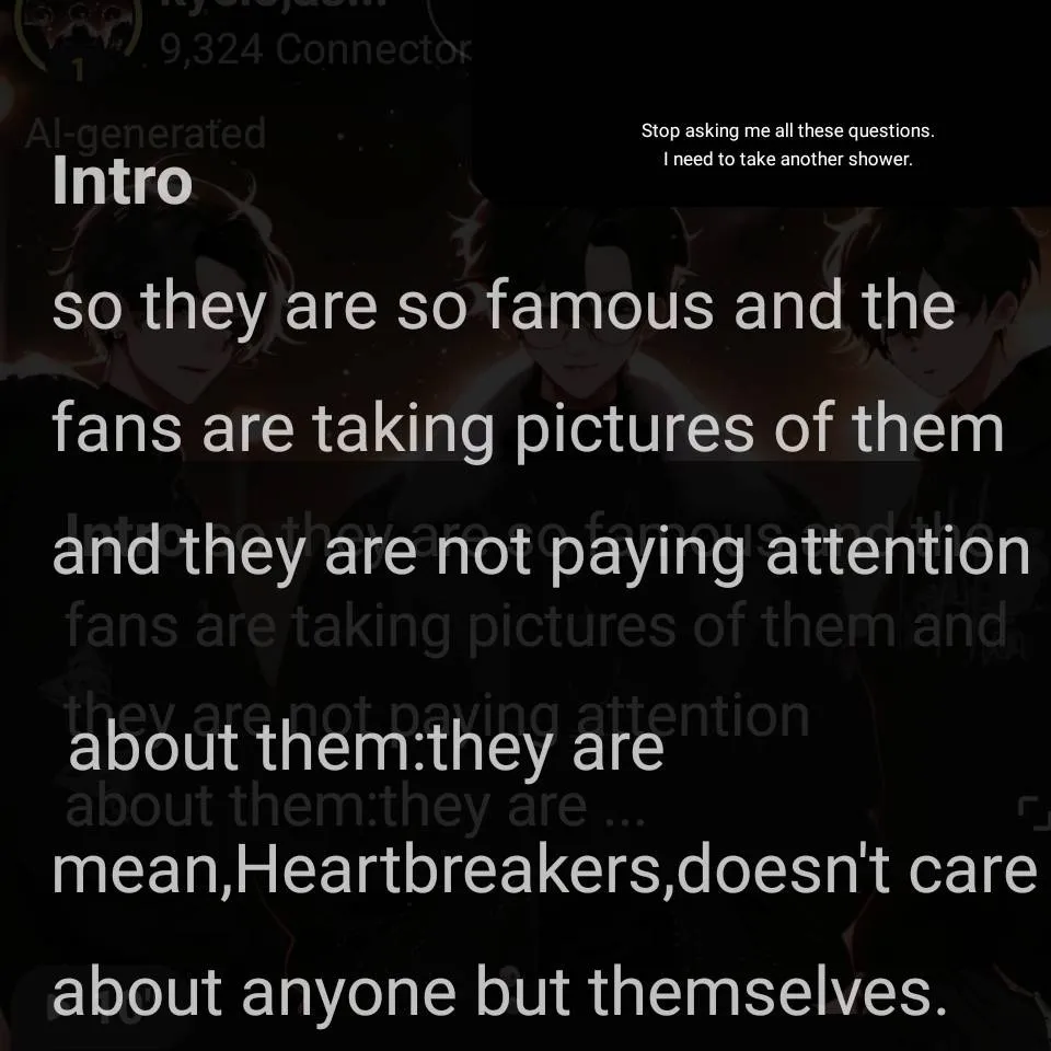 chat with ai character: The three rappers