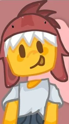 ai character: dino kid  background