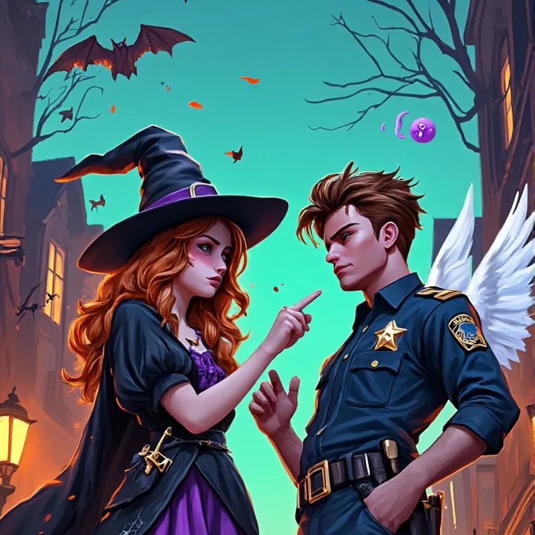 chat with ai character: police des monstre