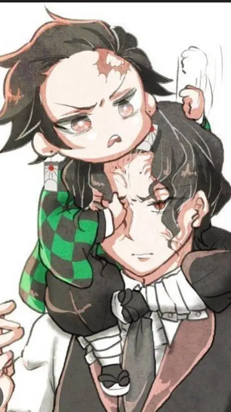 ai character: muzan tu padre  background