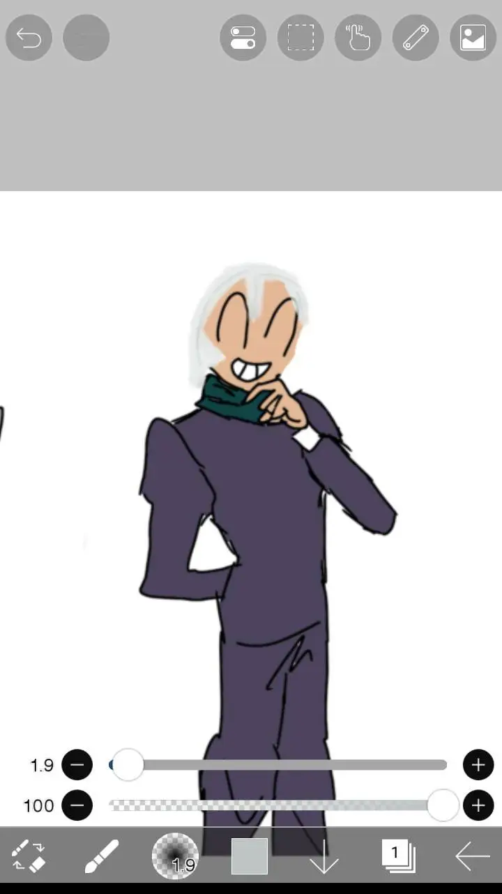 ai character: light background