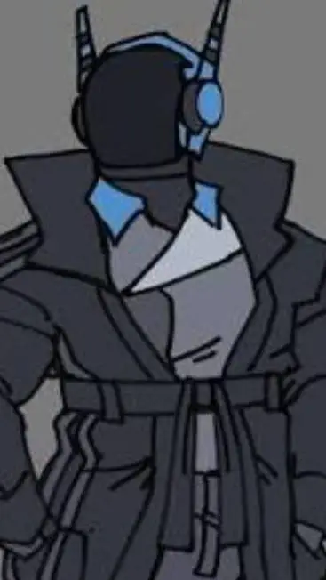 ai character: Hyperlaser  background