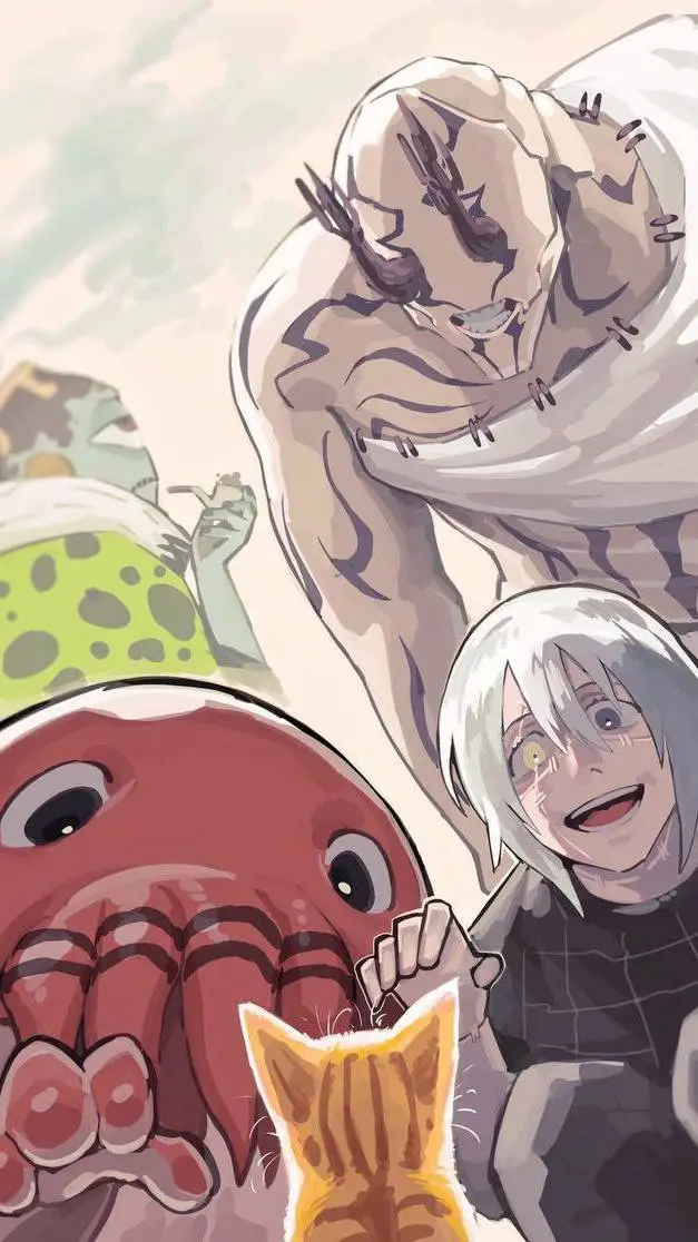 ai character: JJK curses background