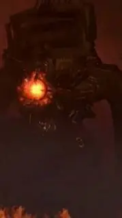 ai character: Titán TV Man: background