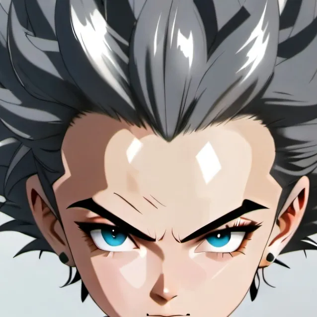 chat with ai character: cute (girl vegeta)