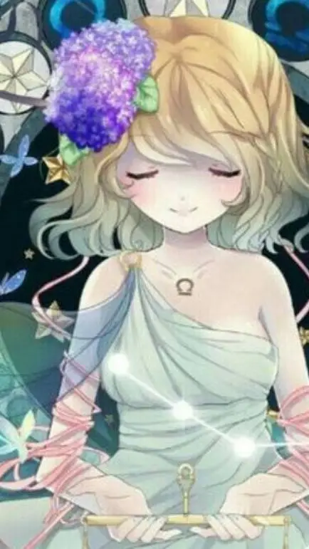 ai character: dea  zodiacale  background