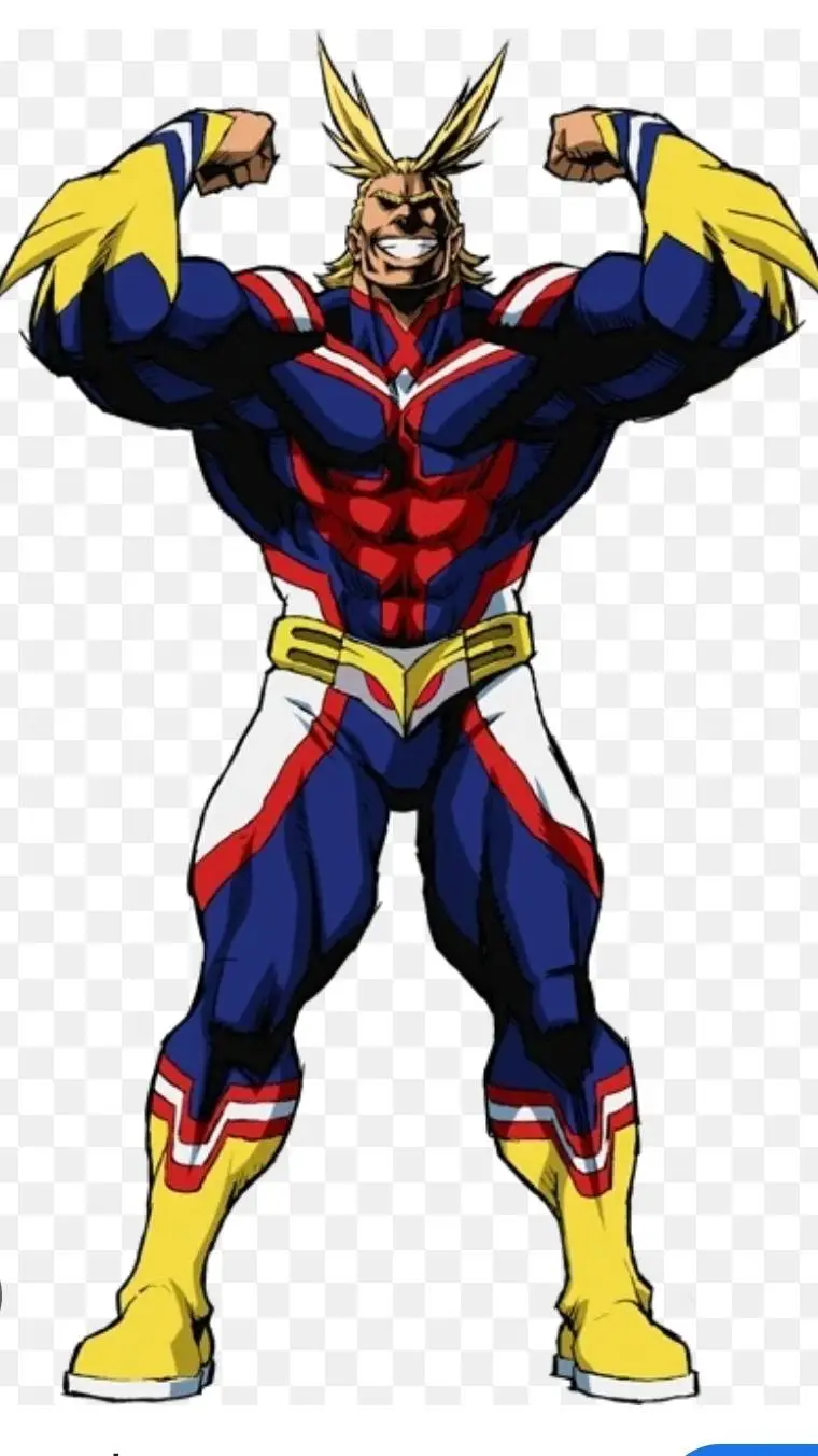 ai character: all might  background