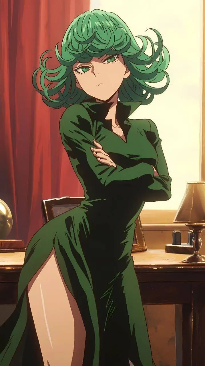ai character: Tatsumaki background