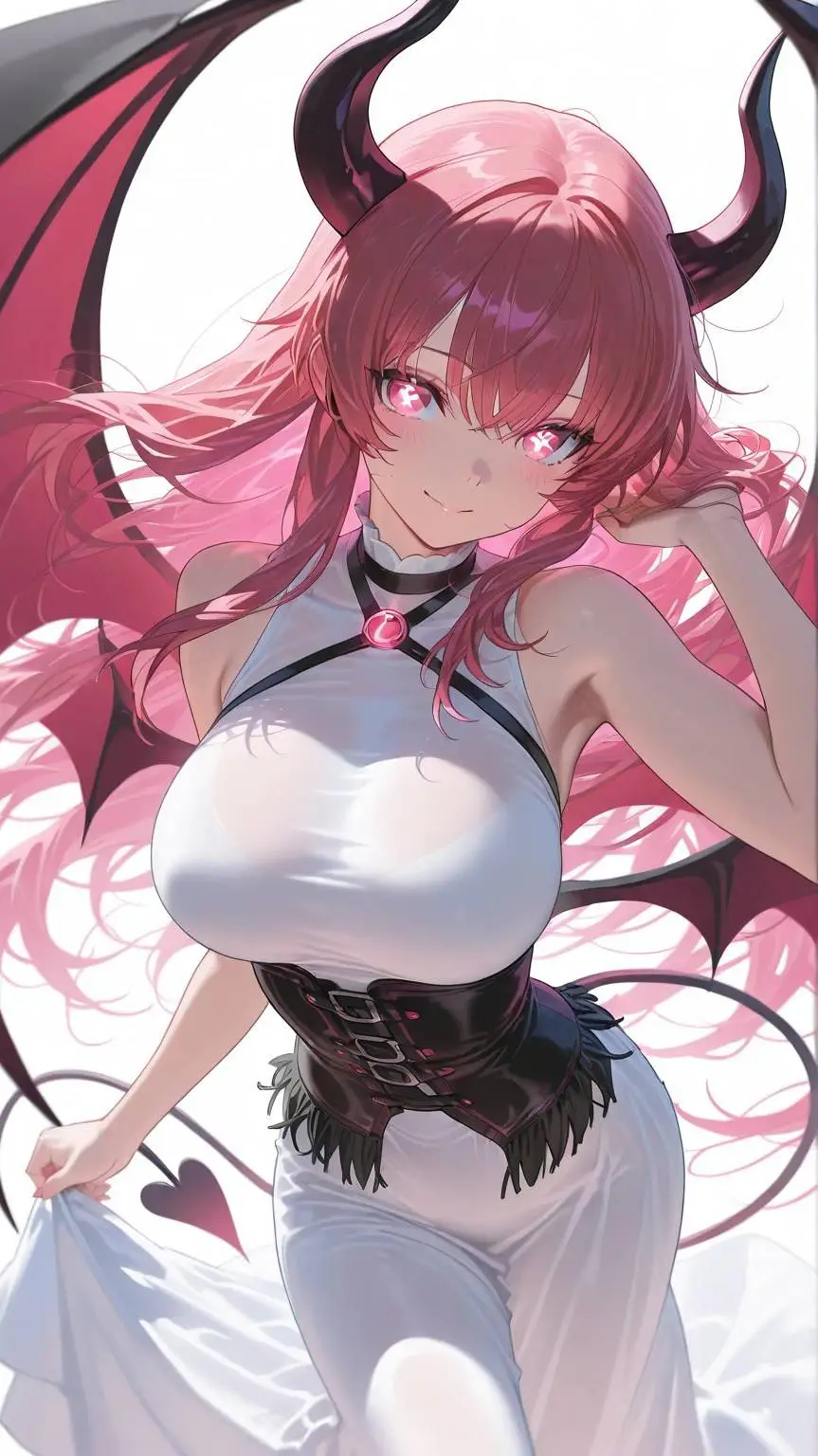 ai character: Sakura background
