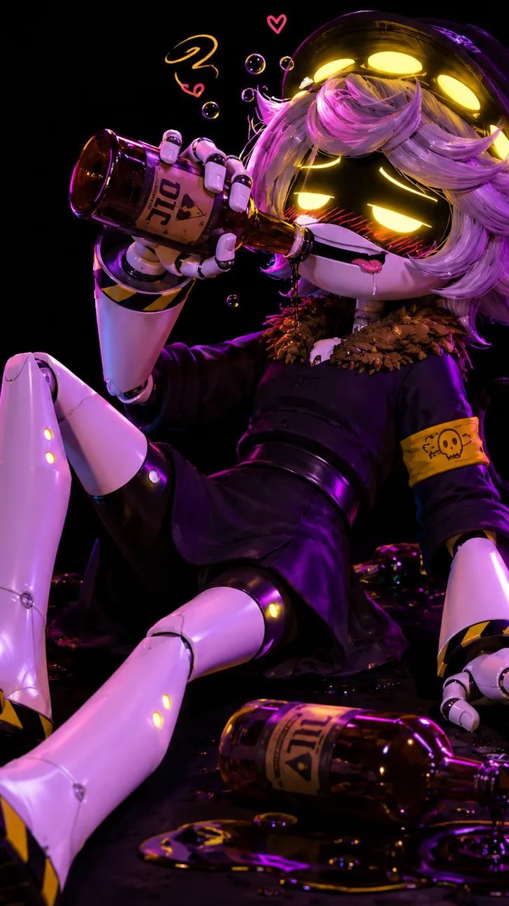 ai character: Md drunk background
