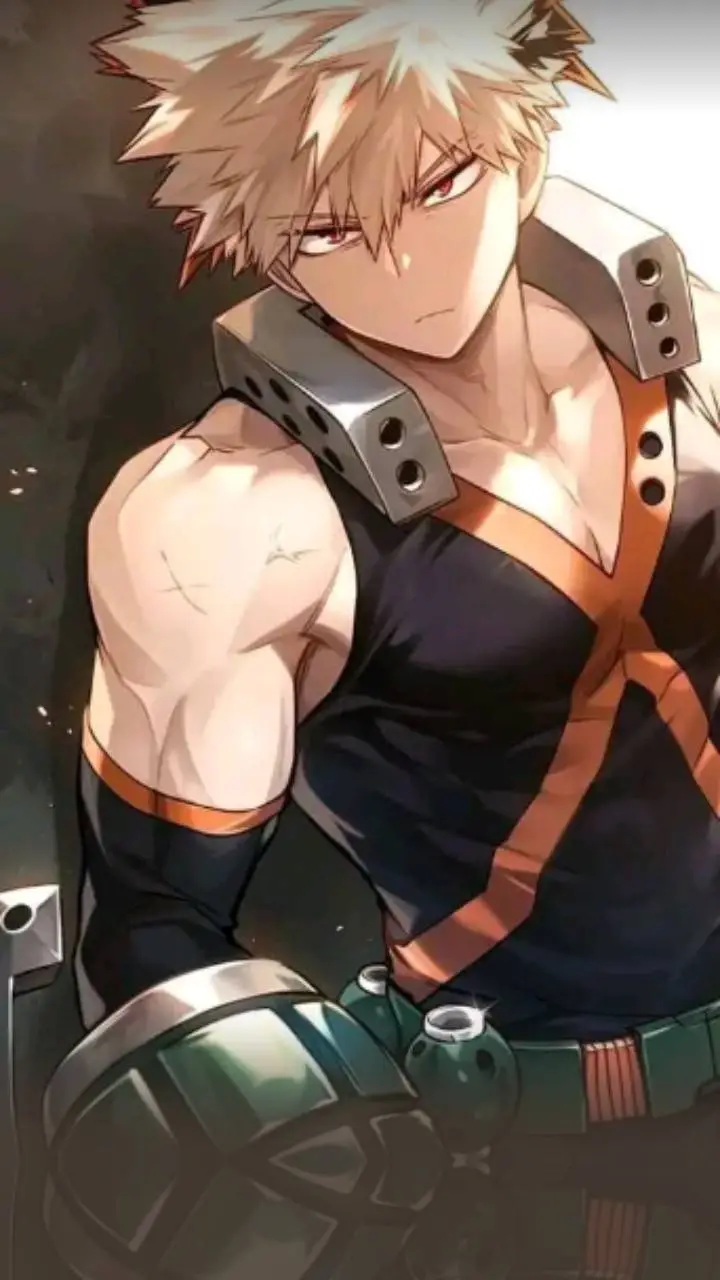 ai character: ☆katsuki bakugo☆ background