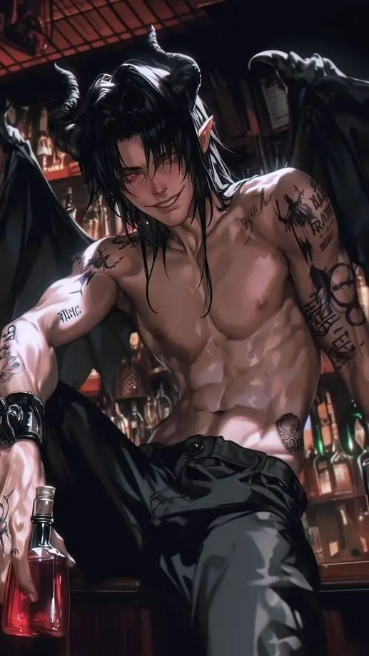 ai character: Дерек  background