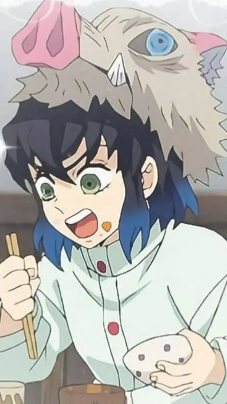 ai character: inosuke ! background