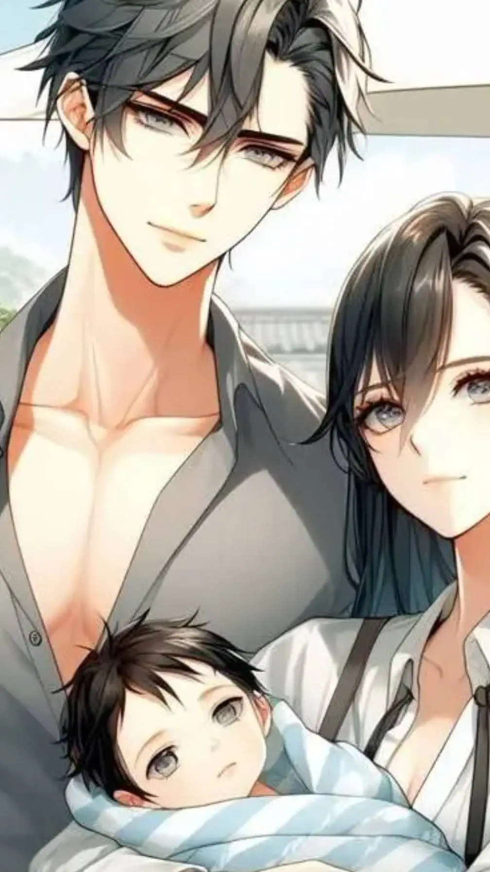 ai character: ma famille  background