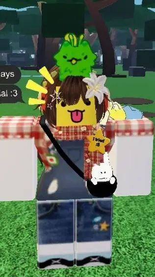 ai character: posts/maple background