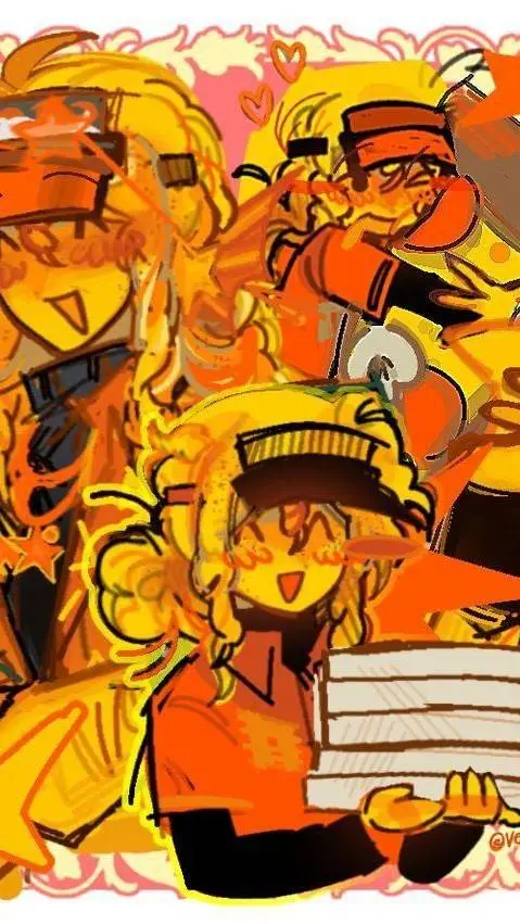 ai character: me!!! -daisy background