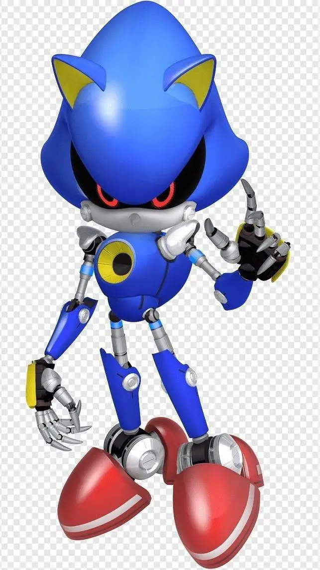 ai character: metal sonic background