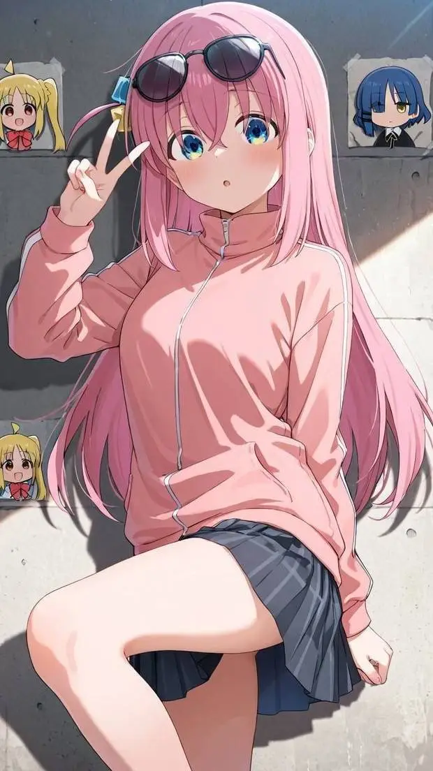 ai character: hitori goto background