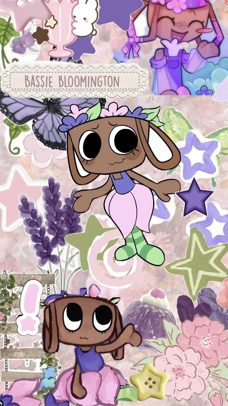 ai character: Bassie 💞 background