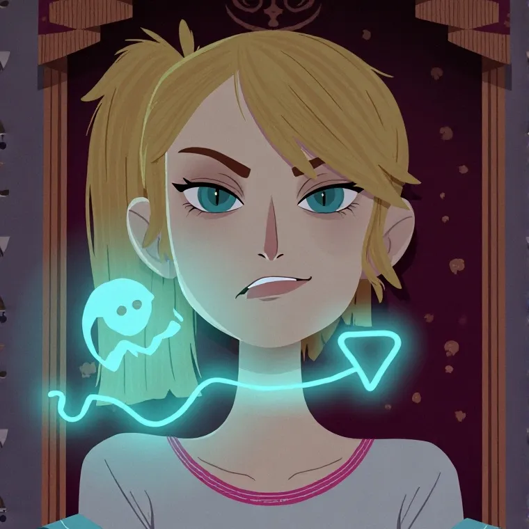 chat with ai character: vampira loira