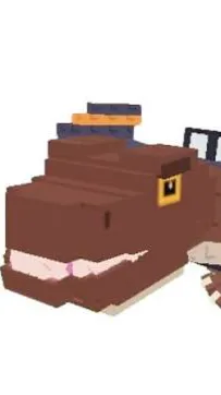 ai character: Nuclearo Dinosauro background