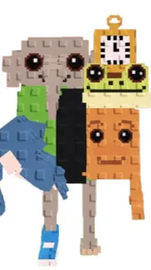 ai character: Los Combinasionas background