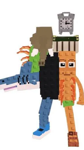 ai character: La grande background