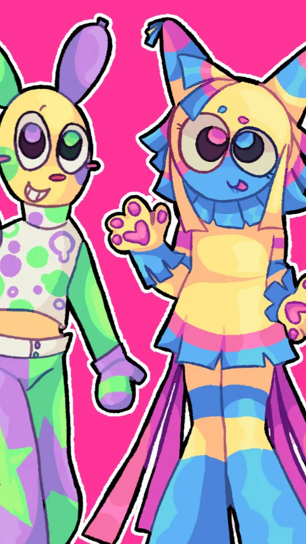 ai character: Looey x yatta background