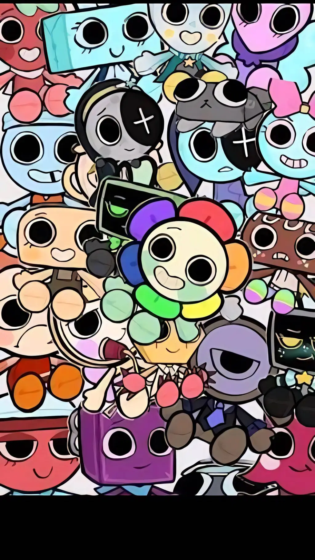 ai character: Dandy's world  background