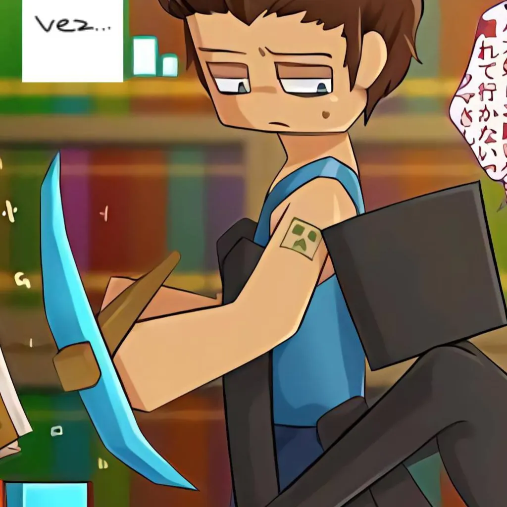 chat with ai character: Minecraft escuela 