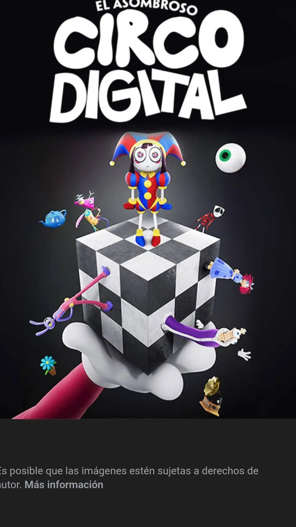 ai character: el circo digital background