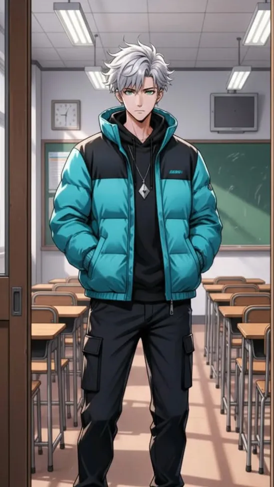 ai character: Léo background