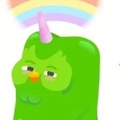 chat with ai character: duolingo 👍