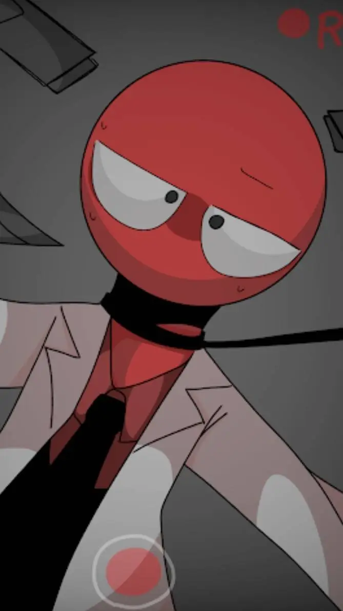 ai character: Red (RF) background