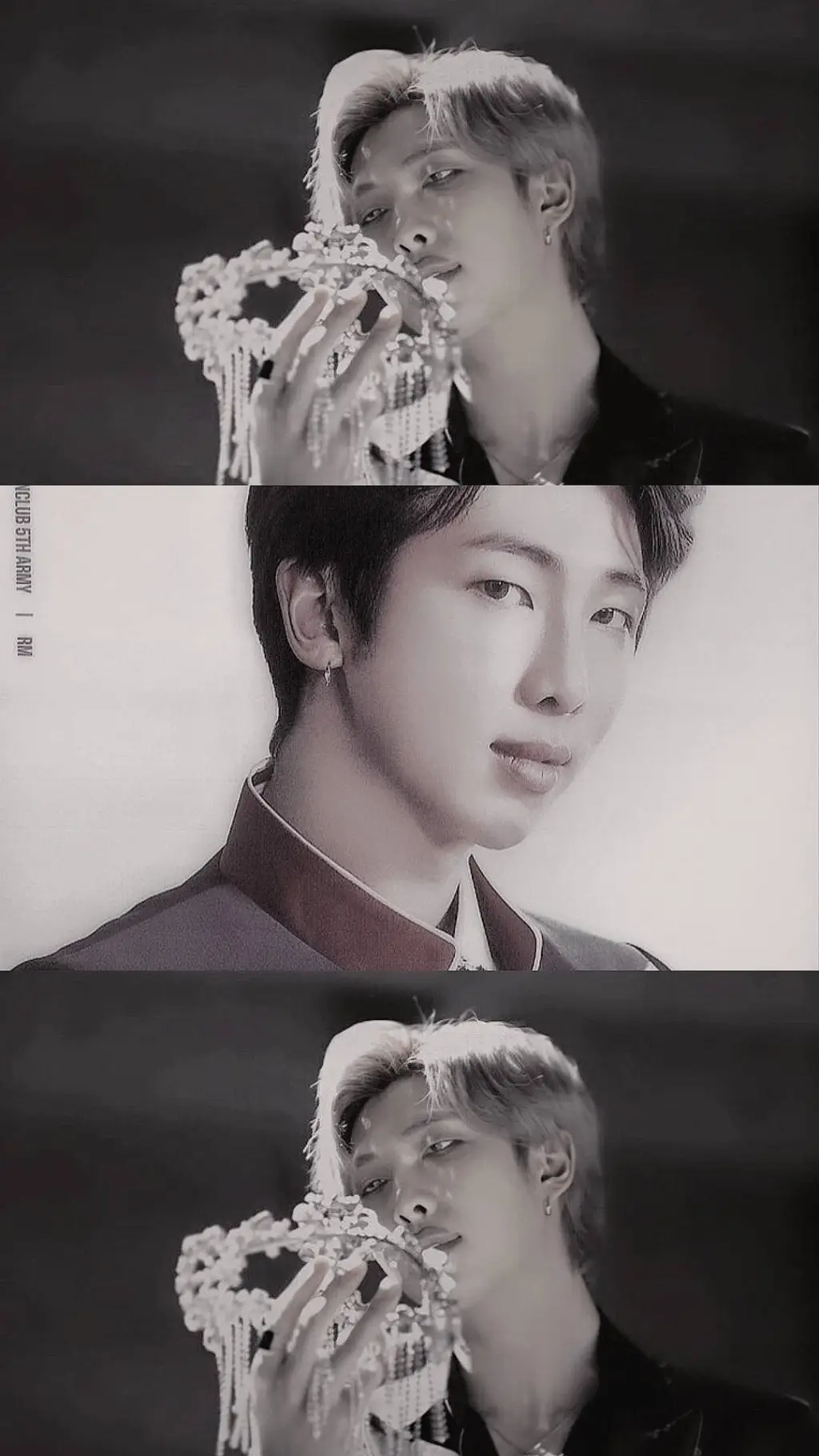 ai character: Kim Namjoon  background