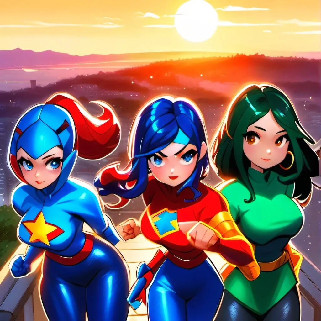 chat with ai character: power puff girls