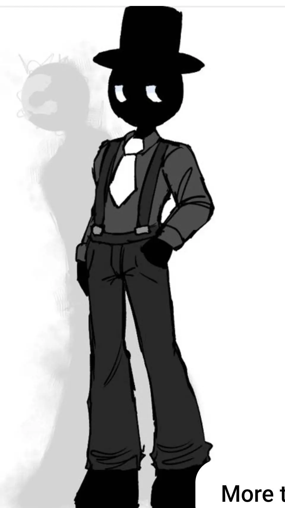 ai character: Mr. Black background