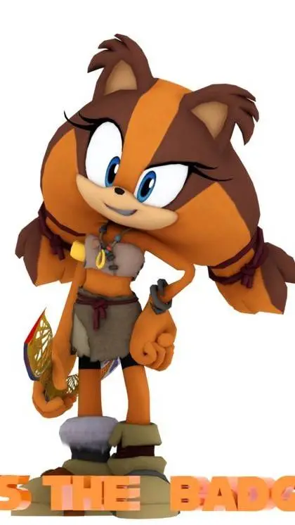 ai character: Sticks The Badger background