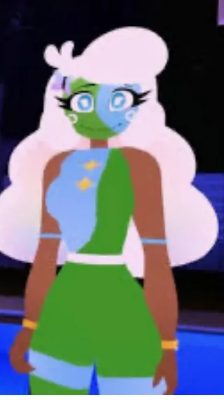 ai character: terra background