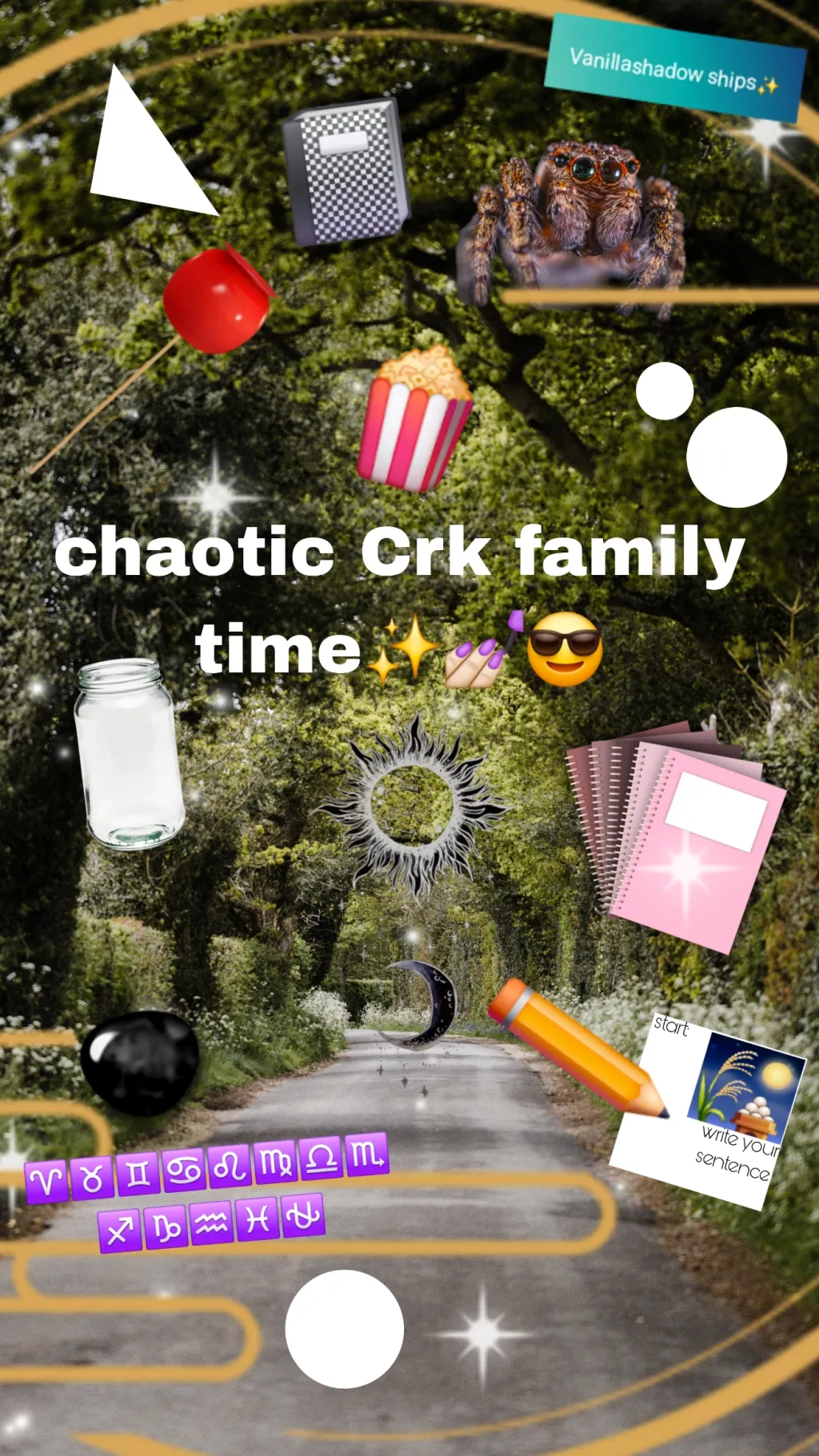 ai character: Crk family(Again) background