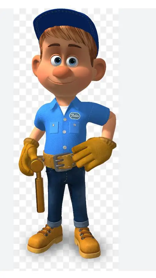 ai character: fix it felix background