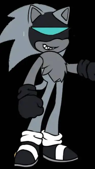 ai character: robot hedgehog background