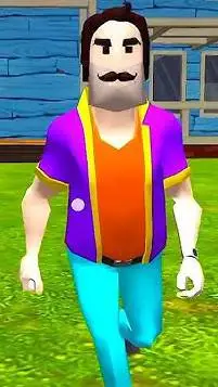 ai character: clown neighbor  background