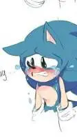 ai character: Sonic sad background