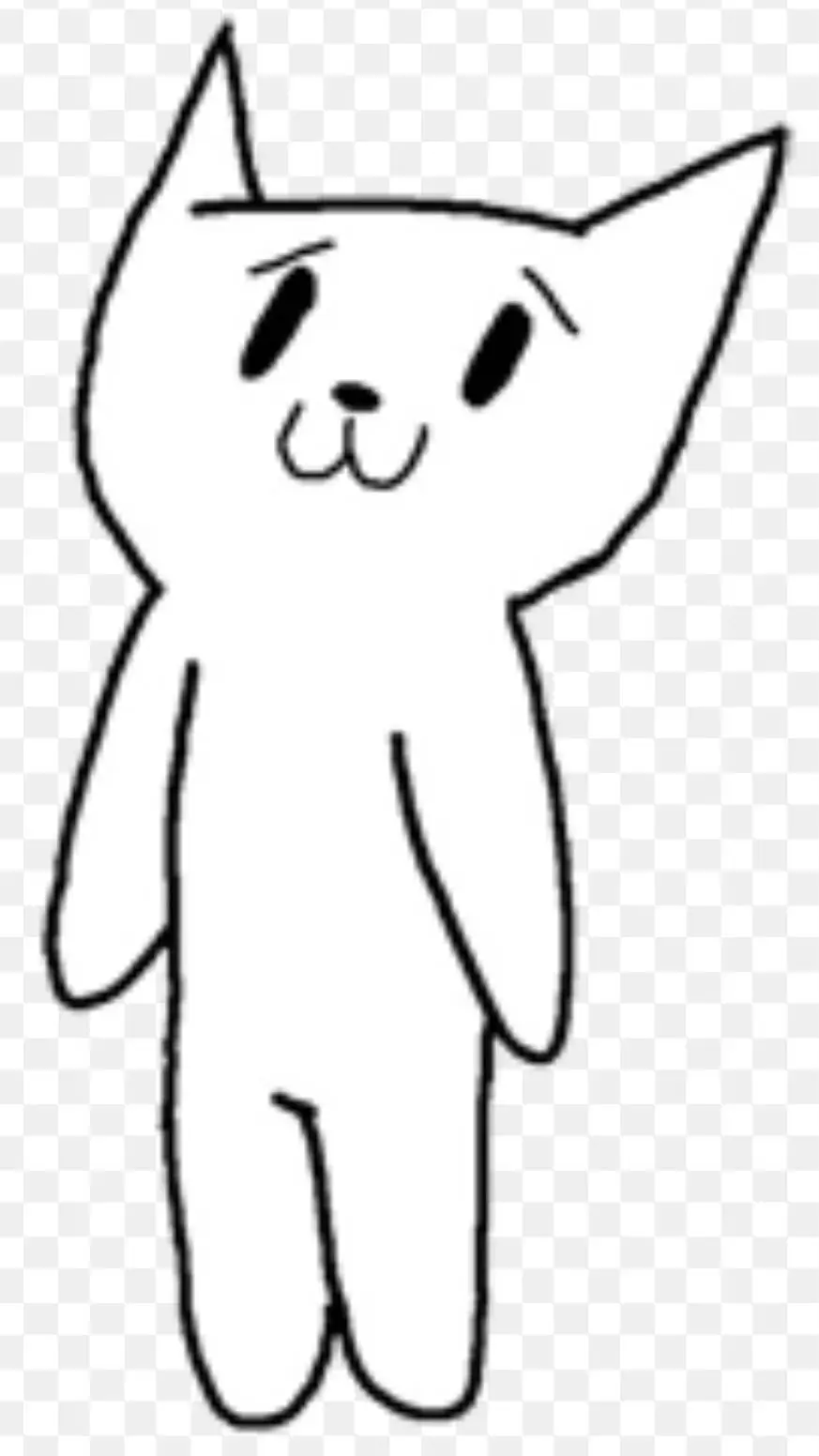 ai character: Cat Mario background